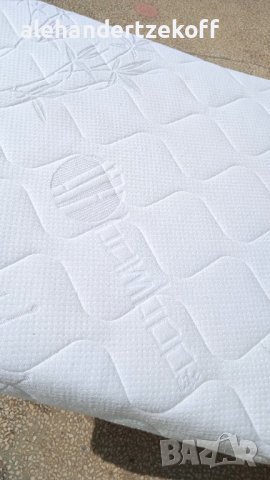 Детски бебешки матрак BAMBOO 60/120/12 см с мемори възглавница, снимка 8 - Бебешки легла и матраци - 37063381