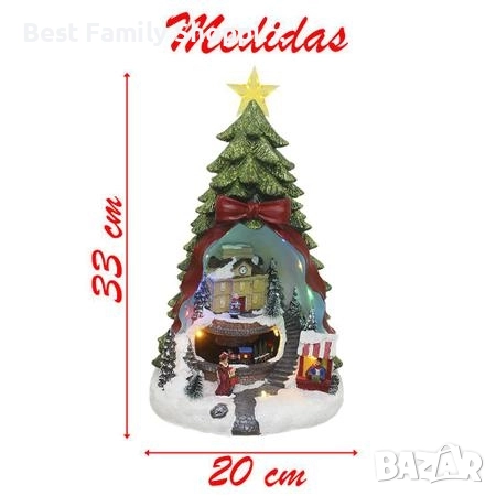 Коледна музикална сцена, снимка 5 - Декорация за дома - 52631384