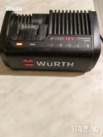 Wurt ALG 18/6 М-Cube Бързо зарядно, снимка 3 - Други инструменти - 53939040