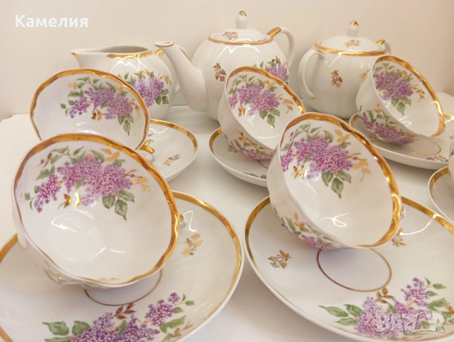 Руски порцелан , снимка 2 - Сервизи - 52943273