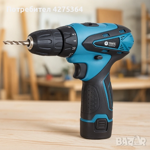 Акумулаторна бормашина/винтоверт IF Tools MT12 – 18V, 2 батерии, куфар, снимка 4 - Куфари с инструменти - 51795978