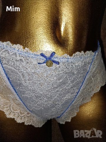 L/XL Бяла прозрачна бикина , снимка 4 - Бельо - 42105878