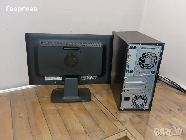 Компютър HP 280 G2  + монитор , клавиатура и мишка, снимка 5 - Работни компютри - 56211817