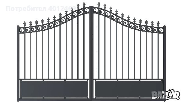 Изработка и монтаж на Метални пана за огради, Порти и Парапети, ковано желязо! Заваръчни услуги!, снимка 7 - Монтажи - 44506487