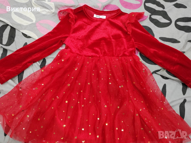 коледни нови дрешки за момиче с мини маус, еленче, снимка 2 - Комплекти за бебе - 52516040