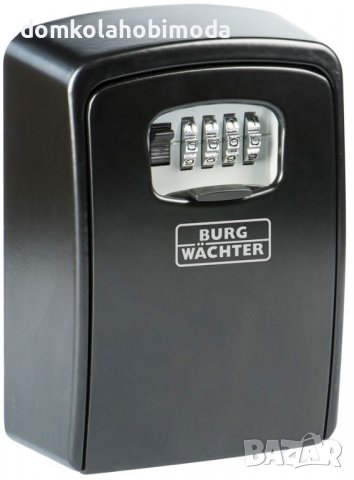  Кутия за ключове//Заключване с Код.Стомана, 10,5x14,6x5,4 см 