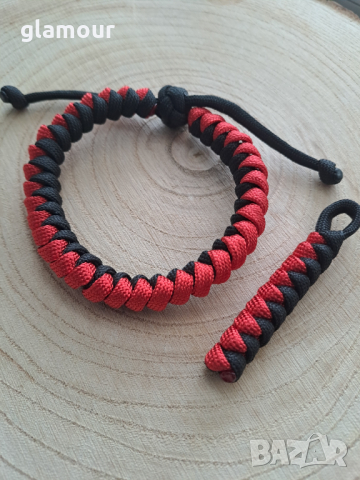 Гривна от паракорд , снимка 2 - Други - 44635914