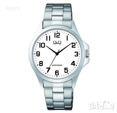 Качествен Мъжки Часовник Q&Q Японски механизъм MIYOTA. Мъжки Часовници QQ Стоманена верижка, снимка 6 - Мъжки - 54072499