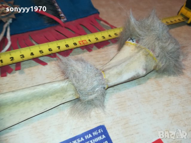 АНТИКА-СУВЕНИР-НОЖ ОТ КОСТ 1311201626, снимка 11 - Колекции - 30776583