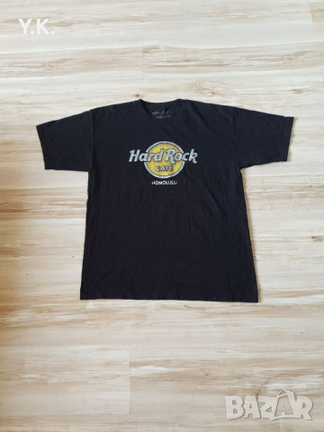 Оригинална мъжка тениска Hard Rock Cafe Honolulu, снимка 1 - Тениски - 36555172