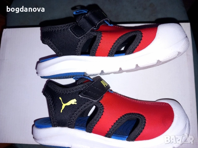Puma нови детски сандалки/гуменки, 25номер, снимка 6 - Детски гуменки - 54038548