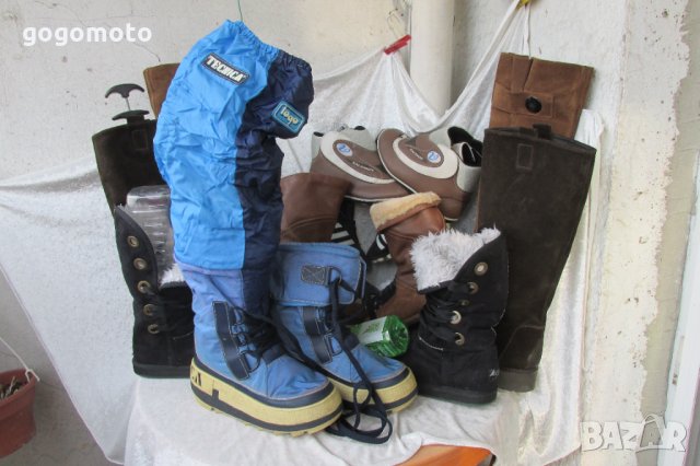 TECNICA® TOGO,водоустойчиви УНИСЕКС термо боти, апрески + гети, гамаши,39 - 40,гети за дълбок сняг