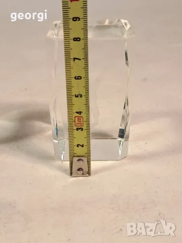 3D кристален сувенир тенисист  19/4, снимка 4 - Декорация за дома - 49167606