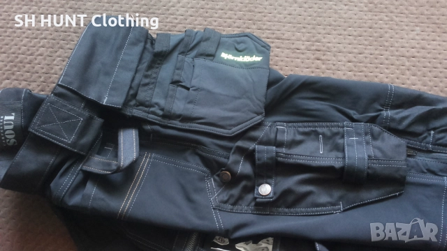 Bjornklader 246-0 Soul Fullstretch Svart Work Trouser разме 48 / M еластичен работен панталон W4-406, снимка 5 - Панталони - 51947462