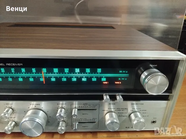 Technics SA-6000X куадро ресийвър, снимка 3 - Ресийвъри, усилватели, смесителни пултове - 48362706