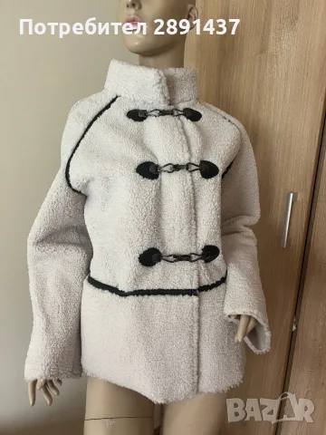 Палто next S,слонова кост ,off white