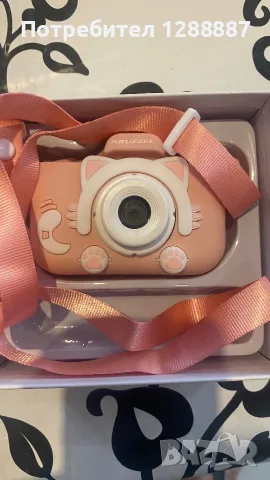 Детски дигитален фотоапарат за моментни снимки