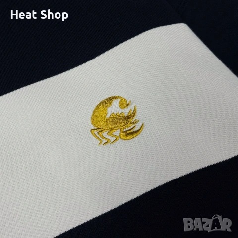 Мъжка блуза Carhartt WIP Alvin Striped Sweatshirt, снимка 2 - Блузи - 53016771