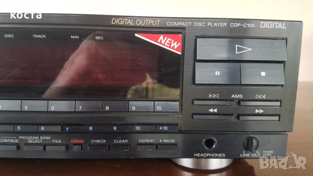 SONY CDP-C100 Cd Changer, снимка 4 - Декове - 31236717