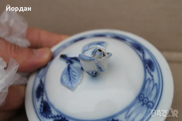 Порцеланово капаче ''Meissen'', снимка 4 - Колекции - 48693993