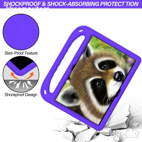 Huawei MediaPad T5 EVA Удароустойчив Калъф с Удобна Дръжка и Стойка + Протектор, снимка 8 - Калъфи, кейсове - 51129624