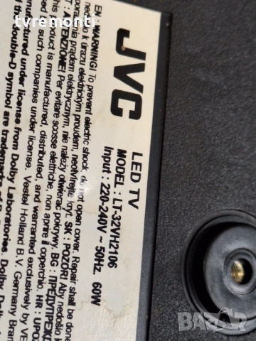 оригинална стойка телевизор JVC модел LT-32VH2106, снимка 3 - Стойки, 3D очила, аксесоари - 53932463