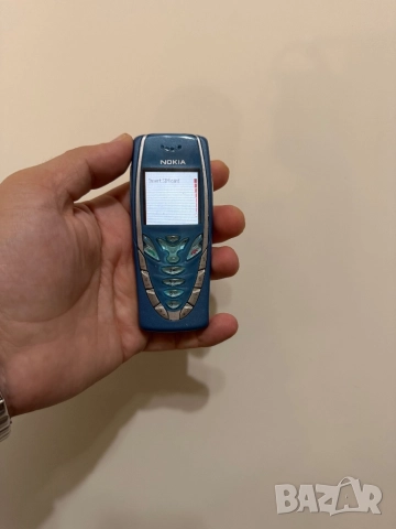 Nokia 7210 blue синьозелен Запазен, снимка 3 - Nokia - 52393635