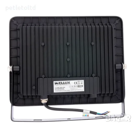 LED Прожектор 100W - 4000K - IP65 , снимка 2 - Лед осветление - 48378397