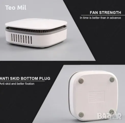 Преносим мини пречиствател за въздух, снимка 4 - Овлажнители и пречистватели за въздух - 48338950