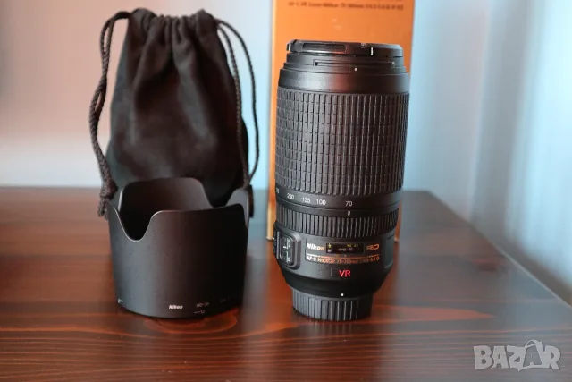 Nikon AF-S 70-300mm f  4.5-5.6  ED VR II, снимка 3 - Обективи и филтри - 56205686