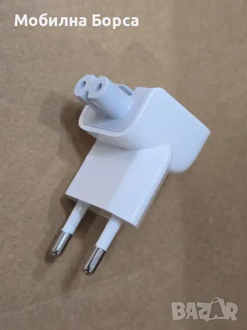 Адаптер за зарядно за европейски контакт за Apple Macbook/iPhone/iPad, снимка 2 - Оригинални зарядни - 47365465