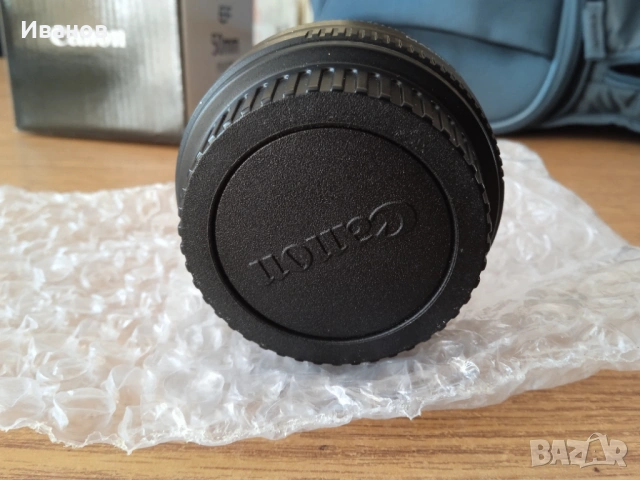 Обектив Canon 50mm, EF, 1:1,8 STM, снимка 3 - Обективи и филтри - 54338754