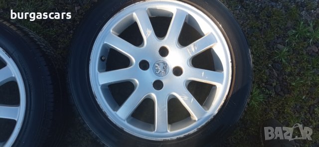 Алуминиеви джанти Peugeot 16ки- 400лв, снимка 5 - Гуми и джанти - 40196124