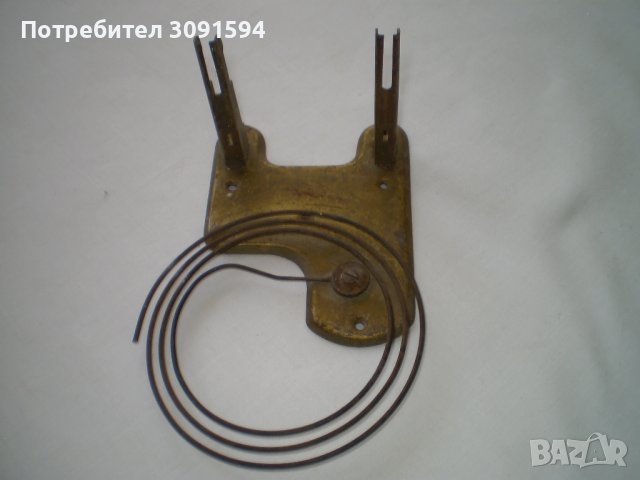 Стар гонг за стенен часовник, снимка 2 - Антикварни и старинни предмети - 42199118