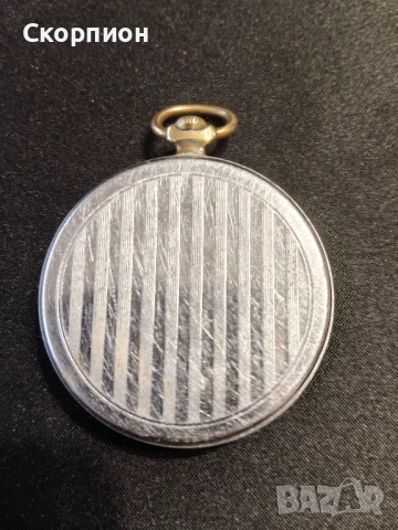 Джобен часовник - Молния - СССР - 18 РУБИНА - ПЕРФЕКТЕН, снимка 15 - Джобни - 49241450