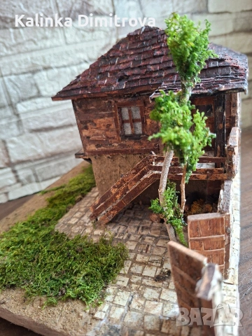 Макет на къща -ръчна изработка., снимка 5 - Други стоки за дома - 53324194