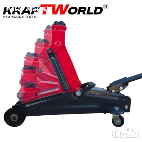 Хидравличен Крик тип Крокодил KraftWorld 2T, Нископрофилен 135–345 мм, снимка 4 - Други инструменти - 52222336