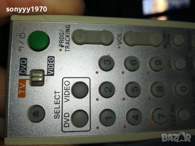 SONY DVD/VIDEO COMBO REMOTE CONTROL-SWISS 0702231636, снимка 12 - Дистанционни - 39591879