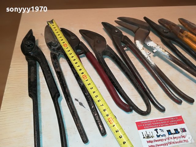 стари ножици за ламарина-85лв за бр 1205221103, снимка 4 - Други инструменти - 36736057