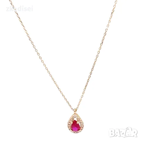 Златно колие 1,64гр. 42см. 14кр. проба:585 модел:28106-1, снимка 1