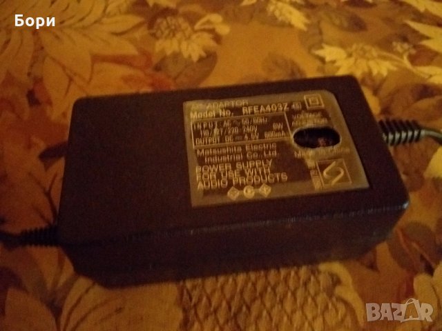 Adaptor  4,5V DC 800mA Matsushita Panasonic RFEA403Z, снимка 7 - Други - 30141576