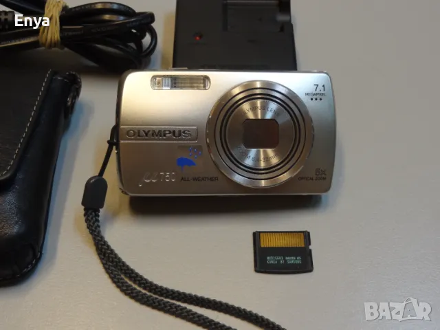Фотоапарат Олимпус (Olympus) Mju 750, 7.1 Mpixel, 5x, снимка 2 - Фотоапарати - 49687341