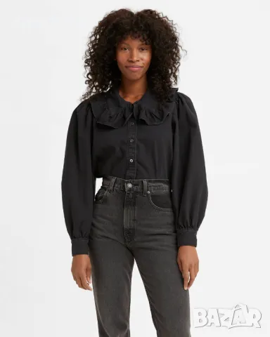 Levis/S-M/оригинална дънкова дамска риза, снимка 3 - Ризи - 49402586