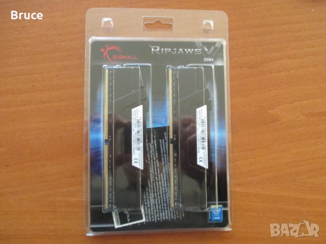 Памет G.SKILL RipjawsV 16 GB (2x8GB) DDR4 3200MT/s, НОВИ