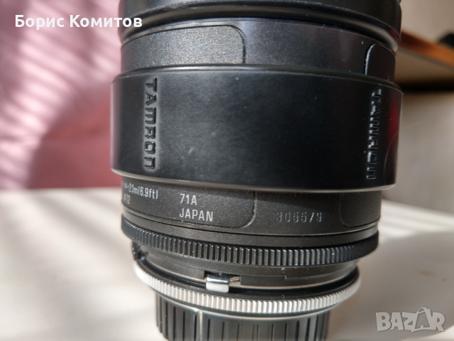 Предлагам фотообектив TAMRON 28-200 мм., снимка 5 - Обективи и филтри - 44654457
