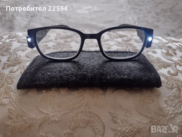 Диоптрични очила за четене /+3.0 / с LED осветление