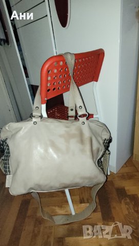 Чанта от естествена кожа, снимка 2 - Чанти - 38355096