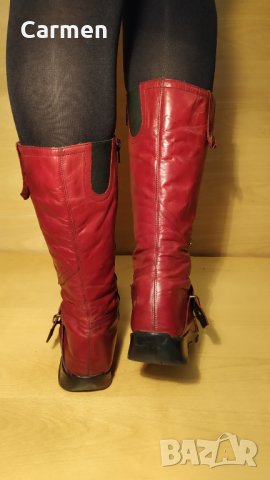 Mod Dep италиански ботуши от естествена кожа, снимка 7 - Дамски ботуши - 31278075