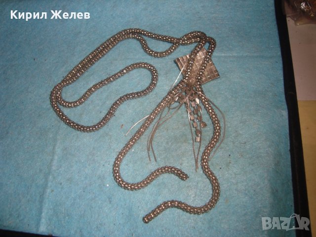 СРЕБРИСТО СКЪПОЦЕННО АРТ МОДНО КОЛИЕ МНОГО ЕФЕКТНО и БЛЕСТЯЩО 26921, снимка 12 - Колиета, медальони, синджири - 35100785