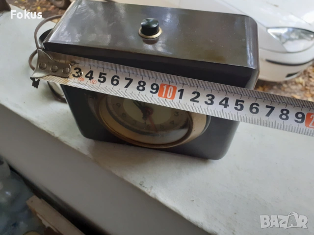 Стар електрически часовник Electro boy бакелит месинг, снимка 7 - Антикварни и старинни предмети - 53294290